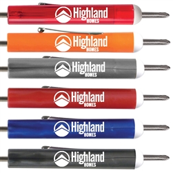 Standard Fixed Blade Pocket Screwdriver with Phillips Top