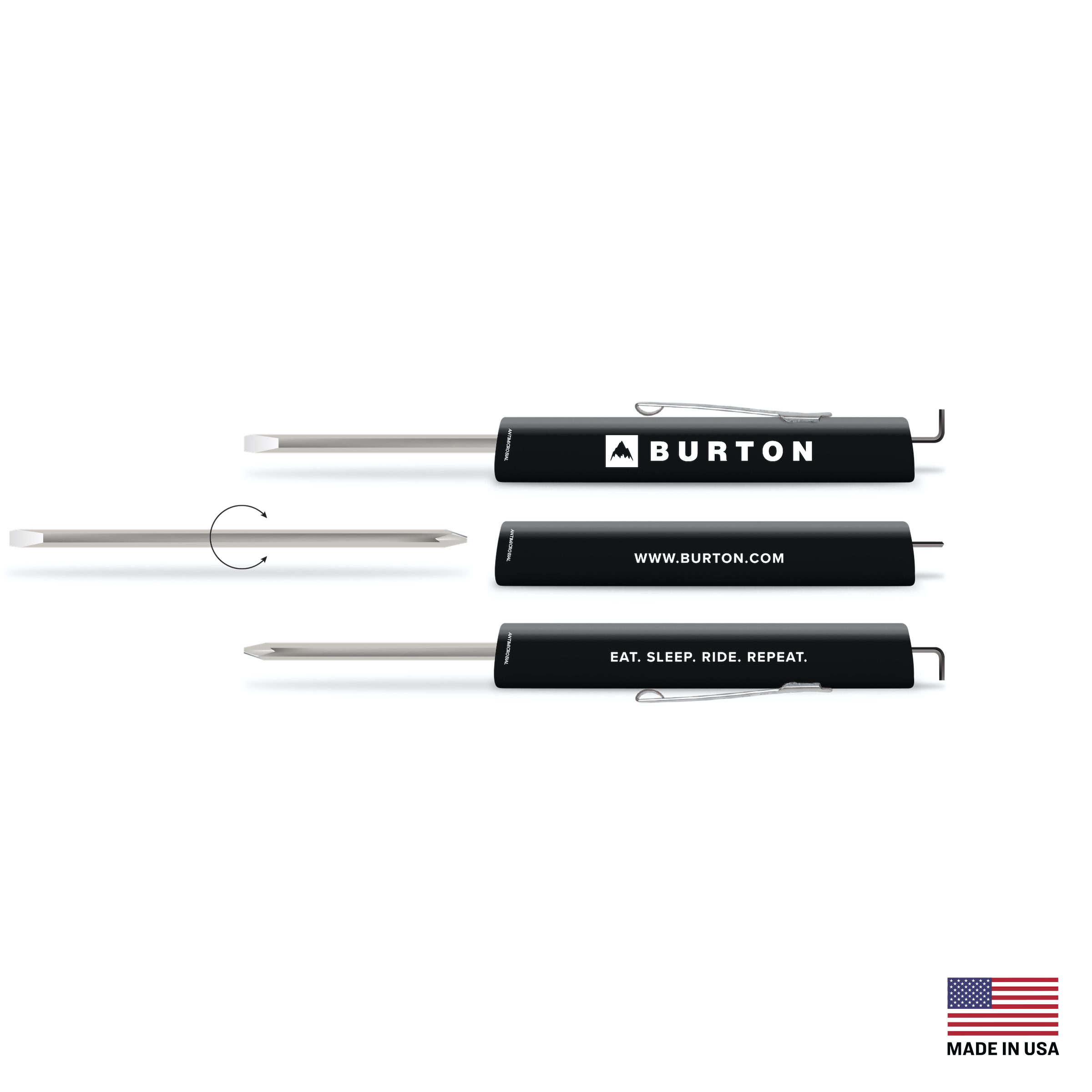 Tri Ad Reversible Blade Pocket Screwdriver