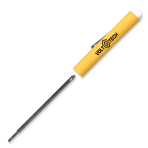 Reversible Tech Blade Pocket Screwdriver Button Top