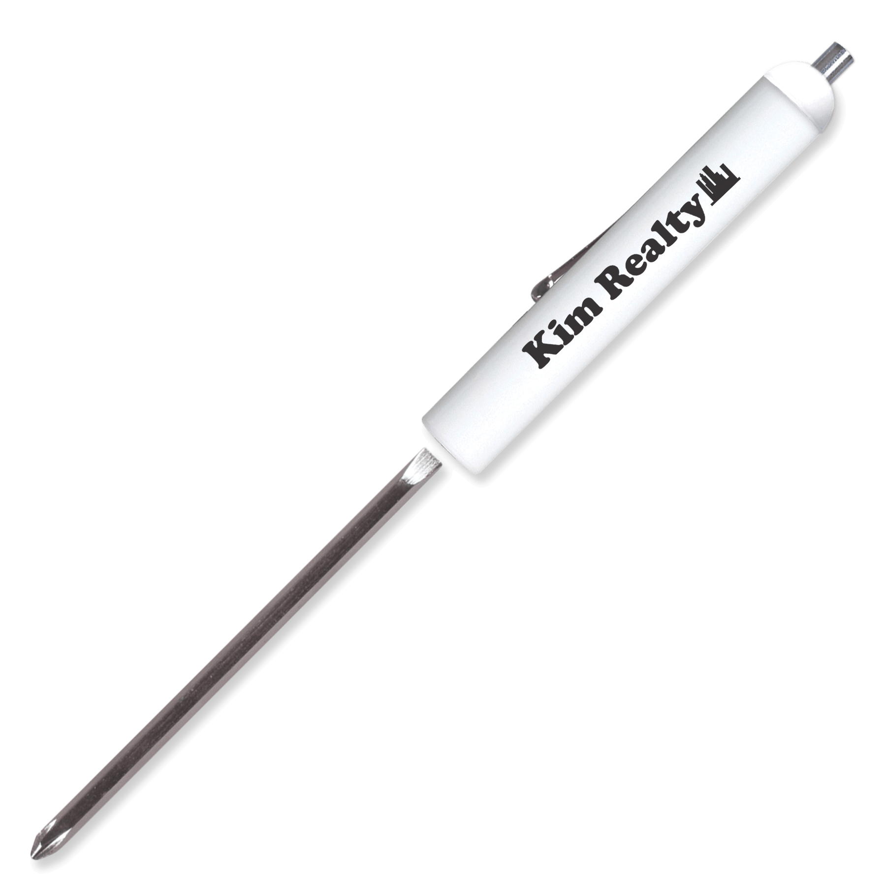 Reversible Blade Pocket Screwdriver Magnetic Top